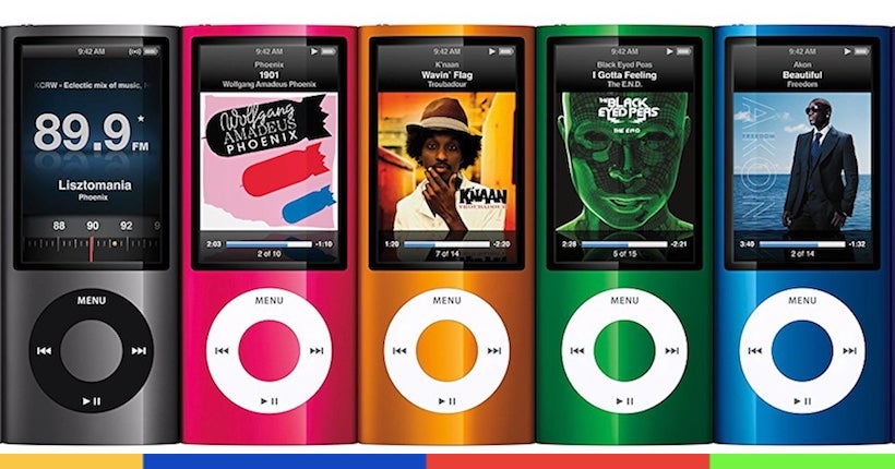 On a classé (objectivement) les modèles d’iPod de notre adolescence