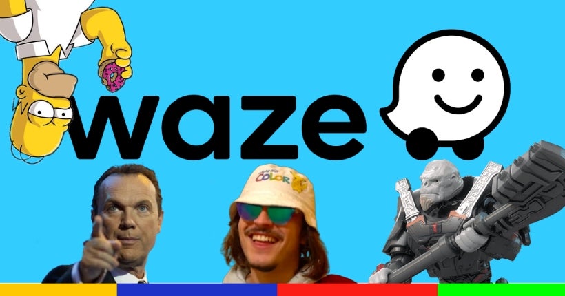 On a classé (objectivement) les voix sur Waze