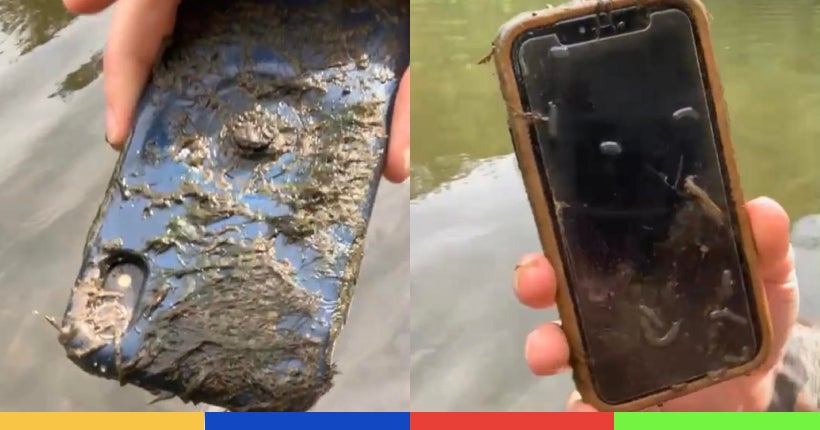 Il perd son portable dans une rivière et le refait marcher… 10 mois plus tard